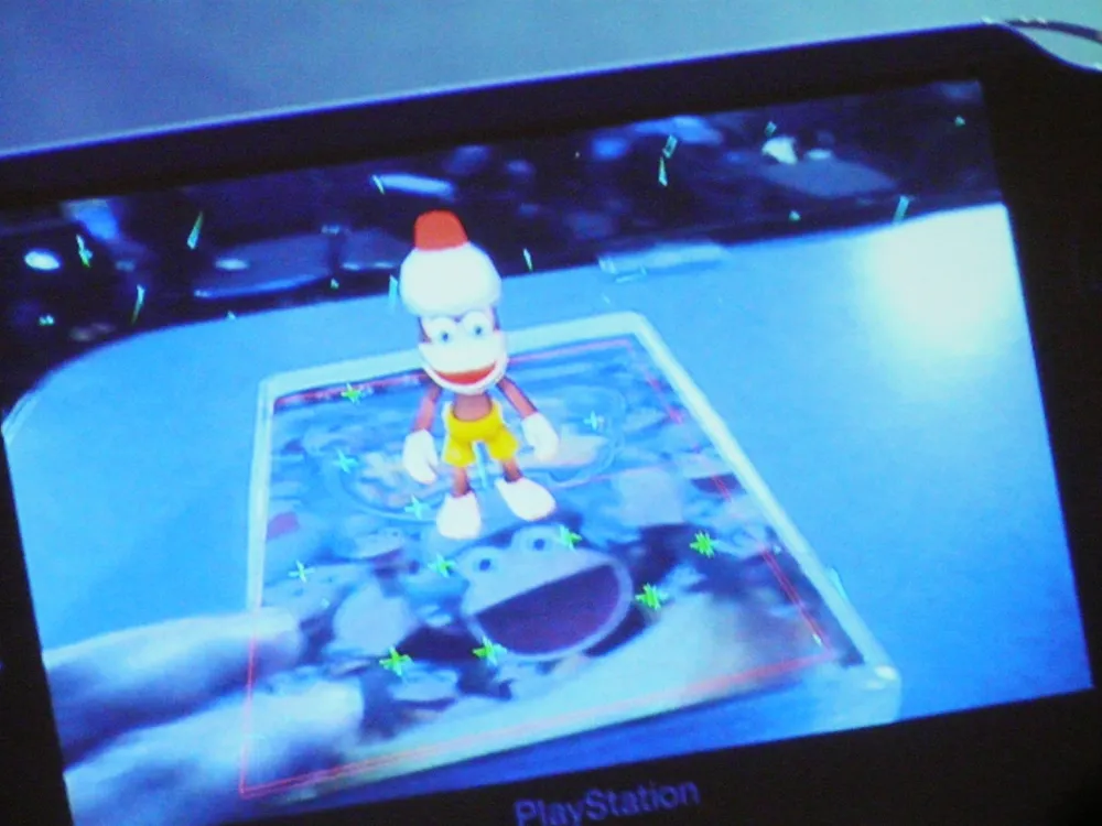 Sony Discusses NGP Memory Card Format, Showcases AR, Near