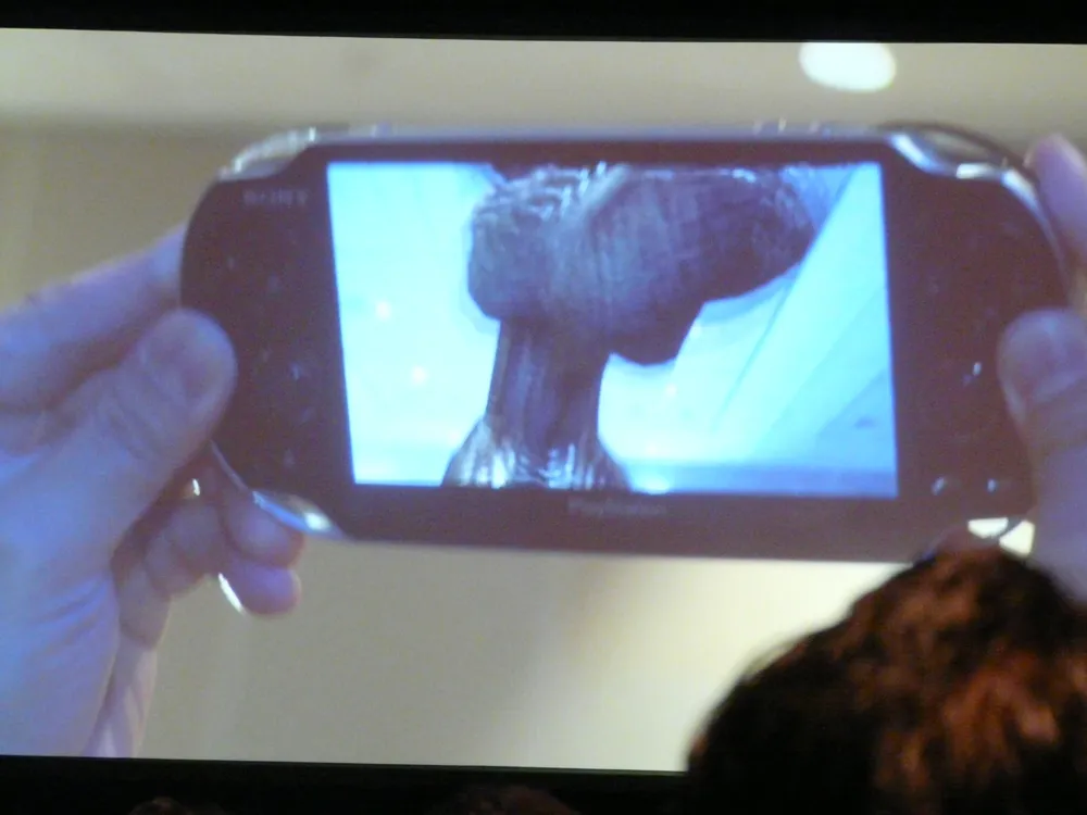 Sony Discusses NGP Memory Card Format, Showcases AR, Near