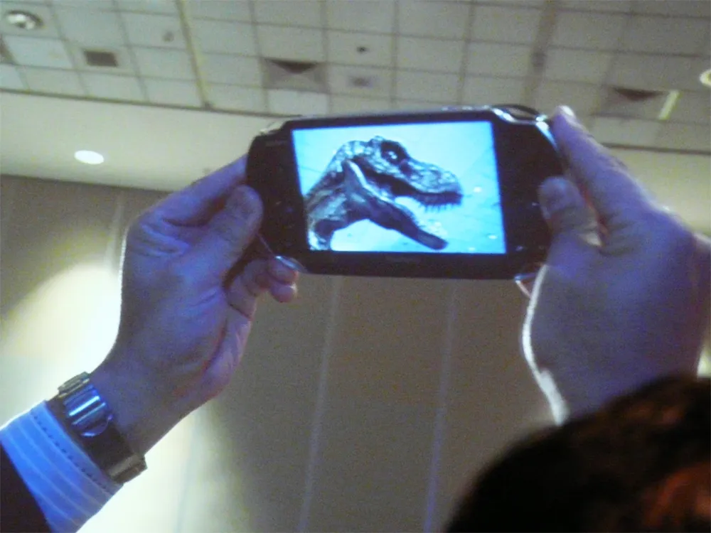 Sony Discusses NGP Memory Card Format, Showcases AR, Near