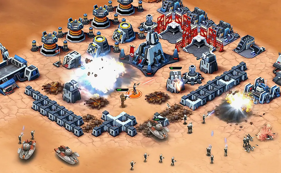 Darth Vader And Luke Skywalker Duke It Out In Star Wars: Commander