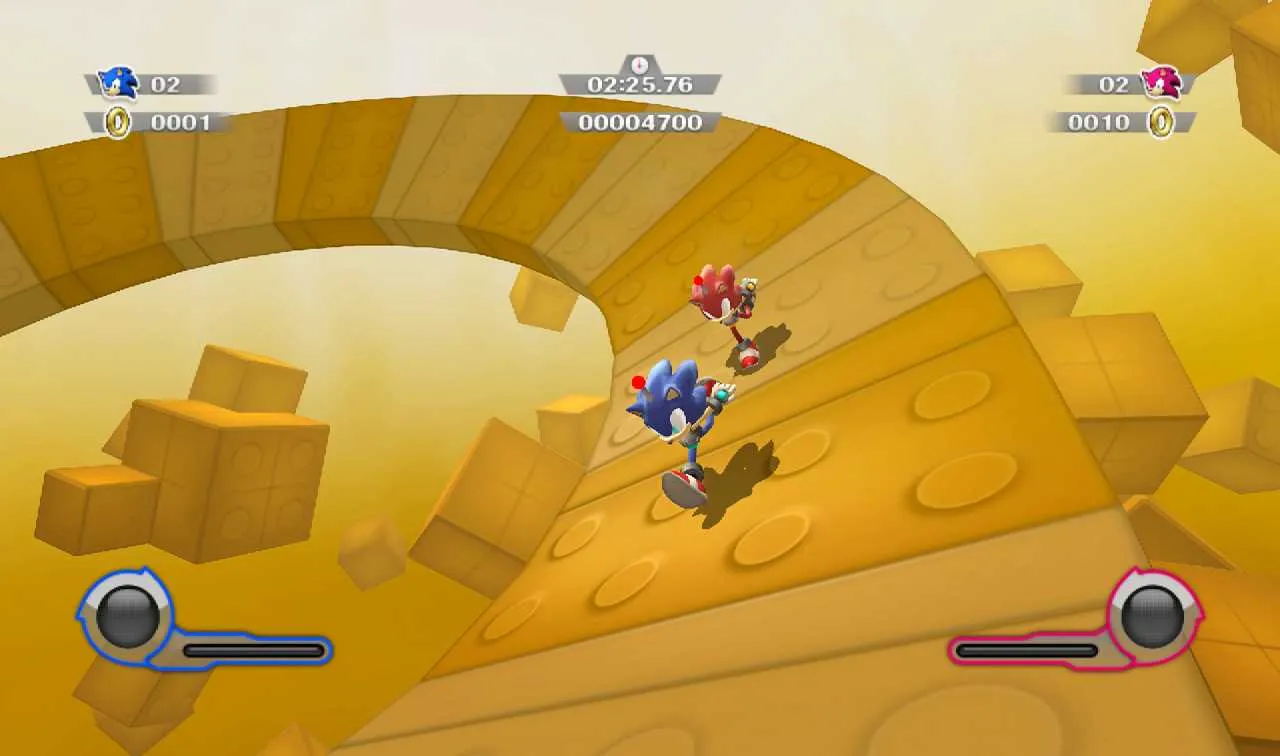 Sonic Drops The Ball Juggling The Second And Third Dimensions