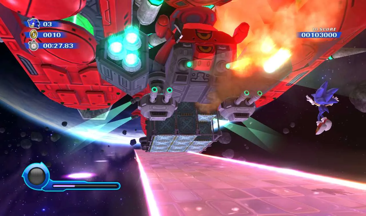 Sonic Drops The Ball Juggling The Second And Third Dimensions