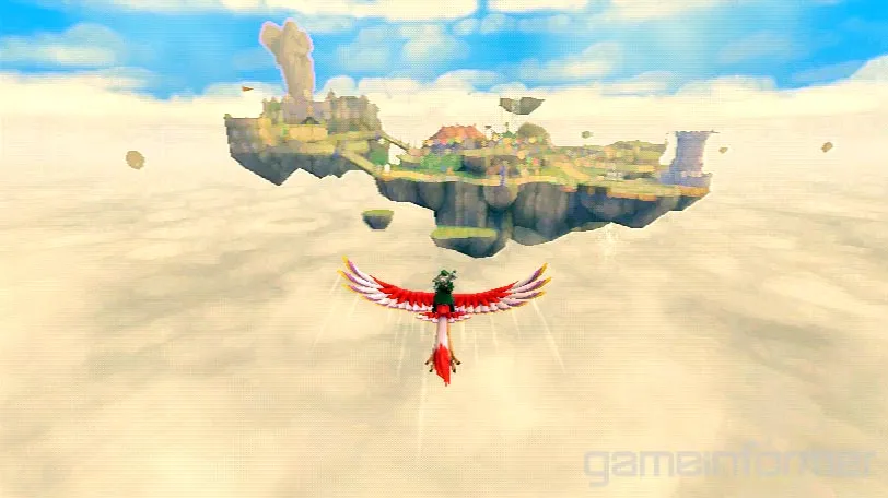 See The Silent Realm, The World Above The Clouds, And More In Skyward Sword Screen Gallery