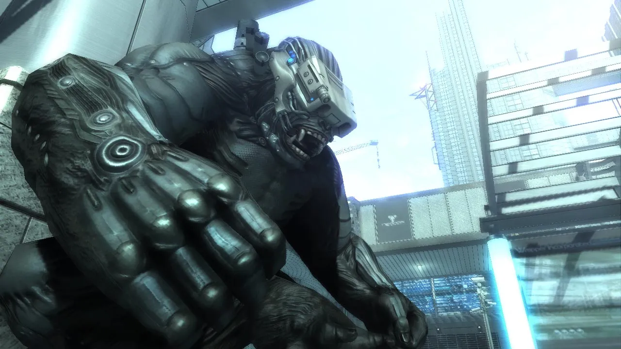 New Mindjack Screens Showcase Cybernetic Ape