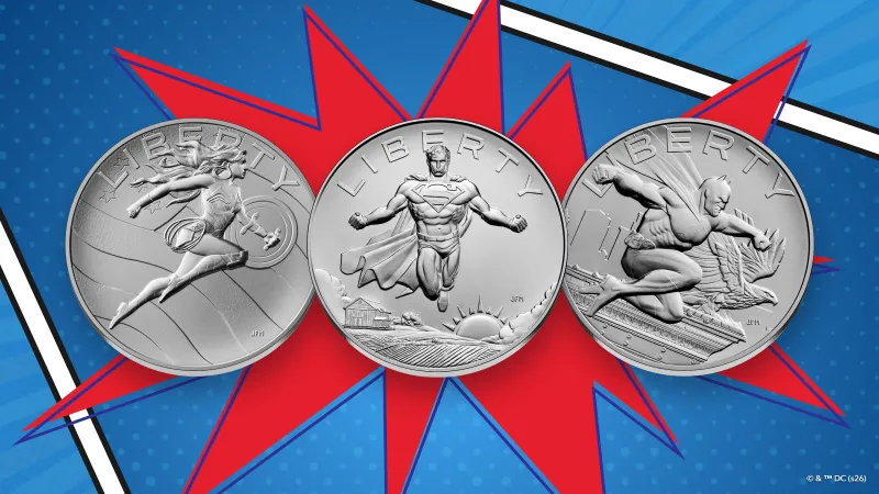 DC and the U.S. Mint’s Historic Partnership Celebrating Comic Art