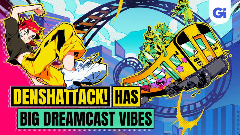 Denshattack: A Train-Racing Stunt Game with Dreamcast Vibes | New Gameplay Today