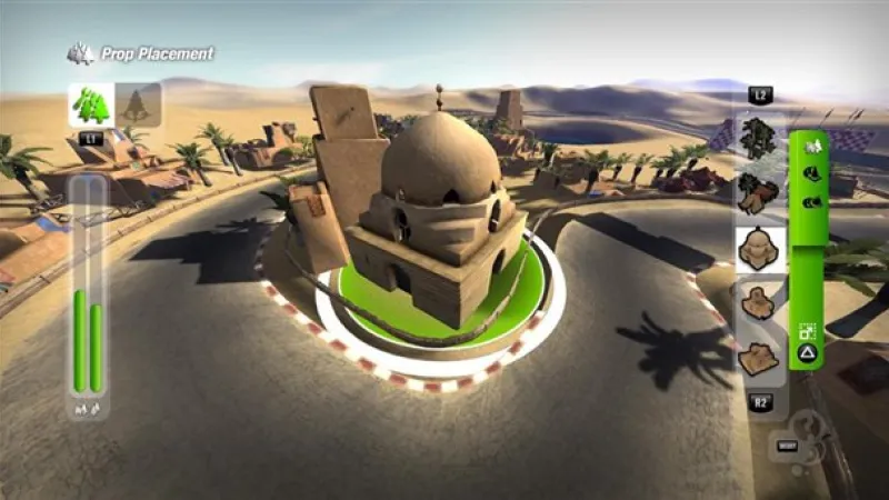Exclusive ModNation Racers Track Building Video - Game Informer