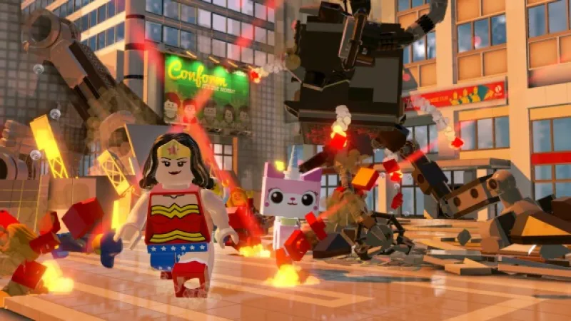 How To Find Wonder Woman's Invisible Jet In The Lego Movie Videogame ...