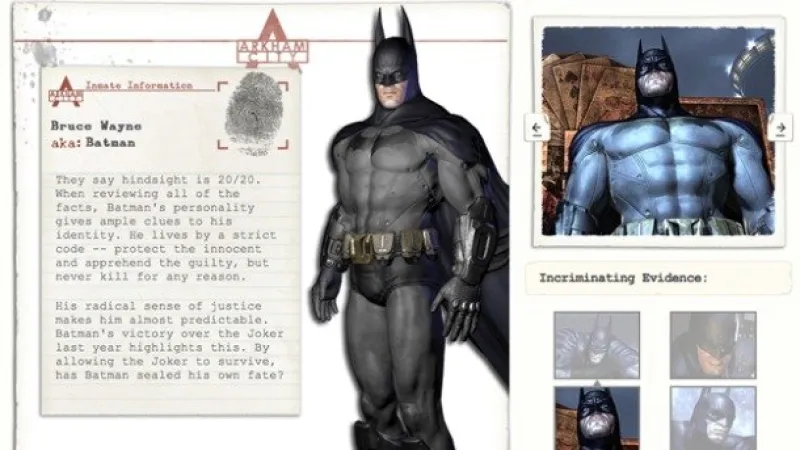 Warners Launches Batman: Arkham City Community Site - Game Informer